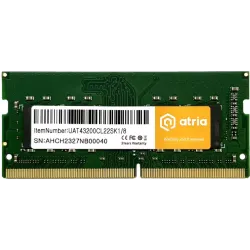 Модуль памяти Atria, DDR4 (UAT43200CL22SK1/8)