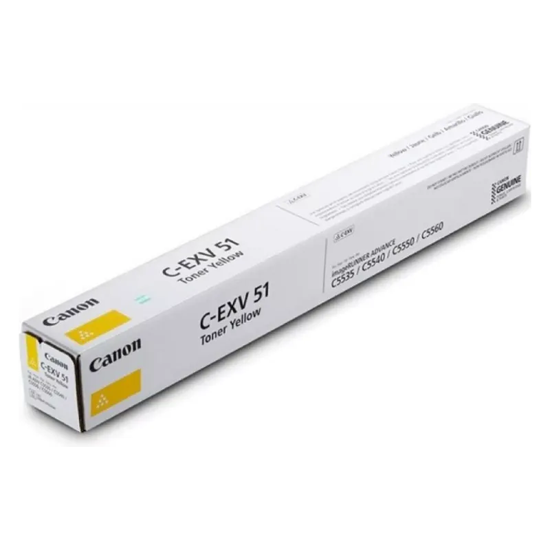 Φυσίγγιο Canon C-EXV51, Yellow (0484C002AA)