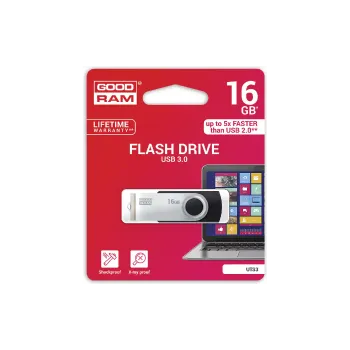 Накопитель USB Goodram 16Gb/16Gb Black (UTS3-0160K0R11)