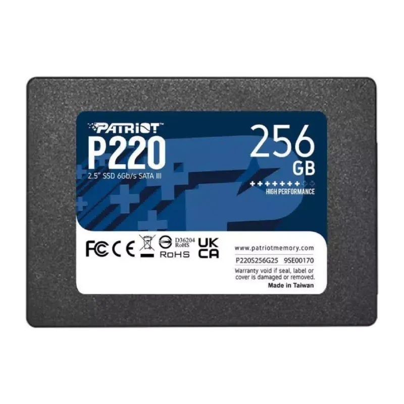 SSD storage Patriot 256Gb (P220S256G25)