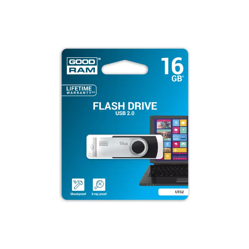 USB-meghajtó Goodram, Black (UTS2-0160K0R11)
