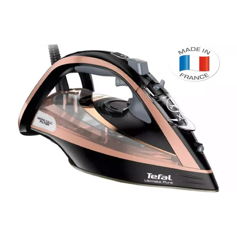 Železo Tefal Ultimate Pure, Black/Pink (FV9845E0)