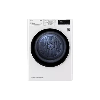 آلة التجفيف LG, White (DC90V5V0W)