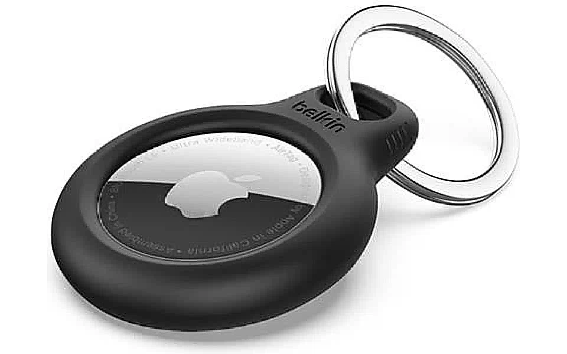 Titular Belkin Secure Holder with Key Ring AirTag, Black (F8W973BTBLK) Titular Belkin Secure Holder with Key Ring AirTag, Black (F8W973BTBLK)