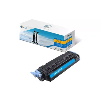 Картридж G&G (G&G-Q6001A), для HP CLJ 1600/2600/2605 series/CM1015/1017, 2000 стр, Cyan
