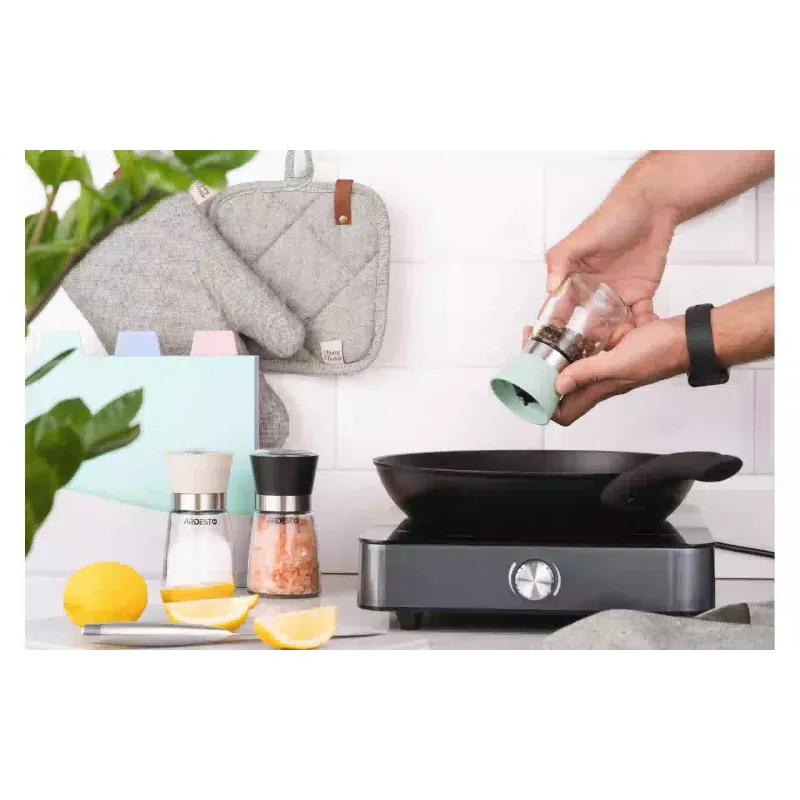 Salt and pepper mill Ardesto Gemini, Green (AR2101GR)