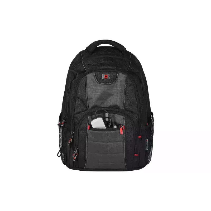 Mochila para laptop Wenger Pillar, Black/Grey (600633)