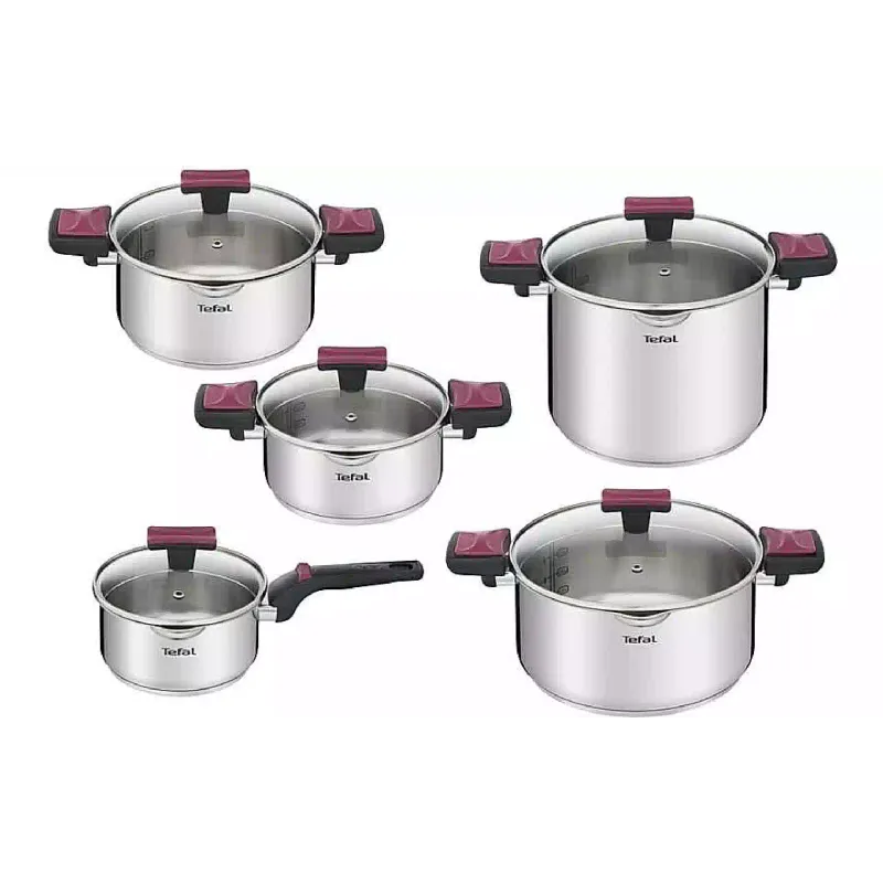Комплект кухненски прибори Tefal Cook & Clip (G723SA74)
