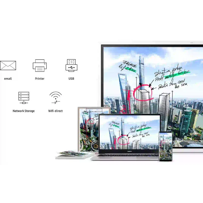 Kijelző Samsung WM55R (LH55WMRWBGCXEN)