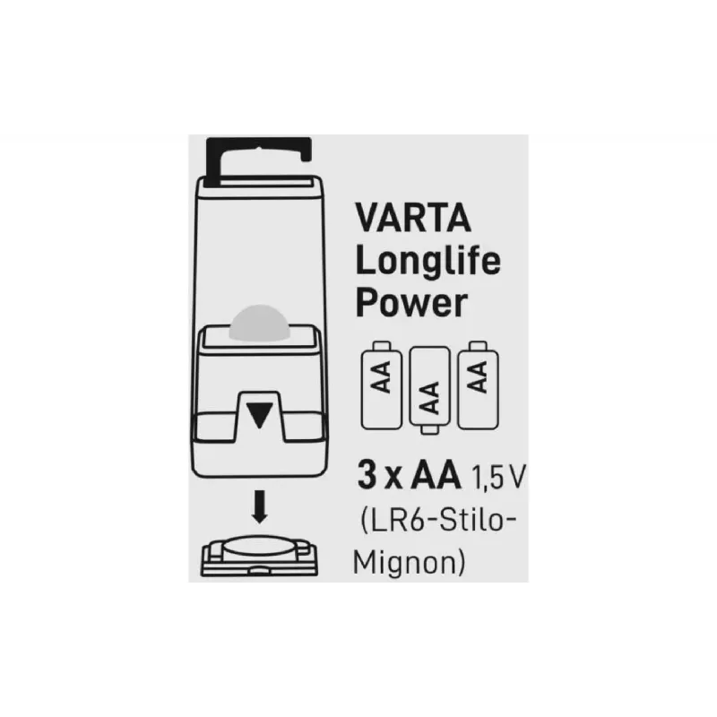 Taschenlampe Varta (16666101111)