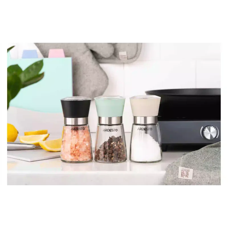 Salt and pepper mill Ardesto Gemini, Green (AR2101GR)