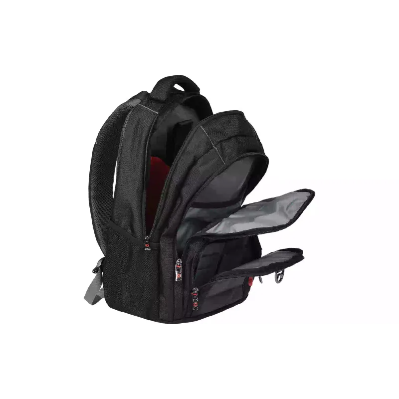 Mochila para laptop Wenger Pillar, Black/Grey (600633)