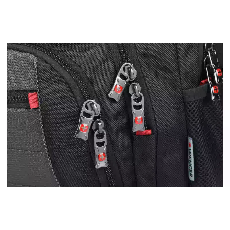 Mochila para laptop Wenger Pillar, Black/Grey (600633)