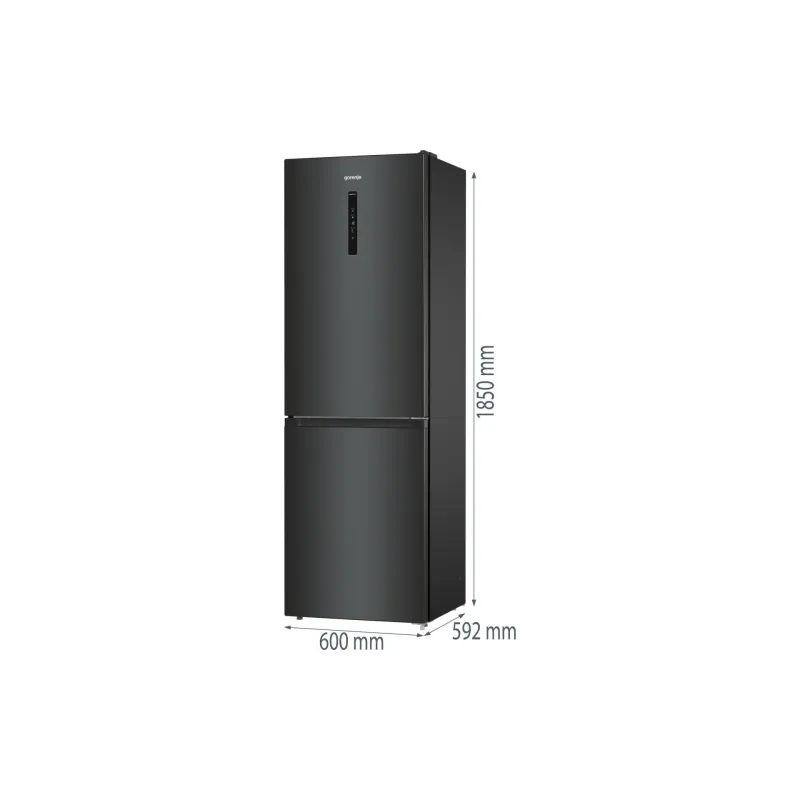 Geladeira Gorenje, Black (NRK619EABXL4)