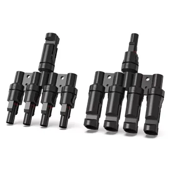 Conector de painel solar 2E (2E-ASP-MC4-1T4)