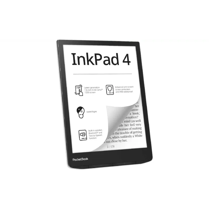 E-knjiga Pocketbook 743G InkPad 4, Stardust Silver (PB743G-U-CIS)