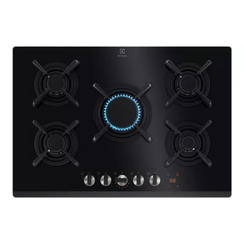 موقد Electrolux, Black (KGG753753K)