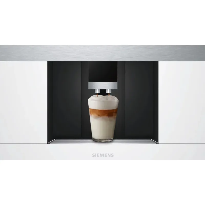 Built-in coffee machine Siemens (CT718L1W0), White