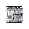 غسالة الأطباق المدمجة Whirlpool, White (WIO3C33E6.5)