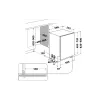 Beépített mosogatógép Whirlpool (W8IHT58T)