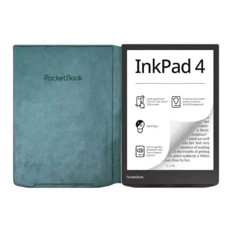 قضية Pocketbook, Green (HN-FP-PU-743G-SG-CIS)
