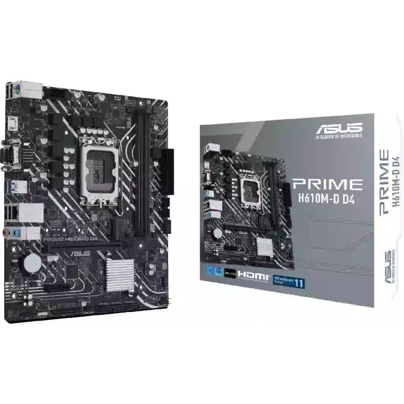 Дънна платка Asus Prime H610M-D (90MB1A00-M0EAY0)