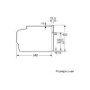 فرن مدمج Siemens, White (CM724G1W1)