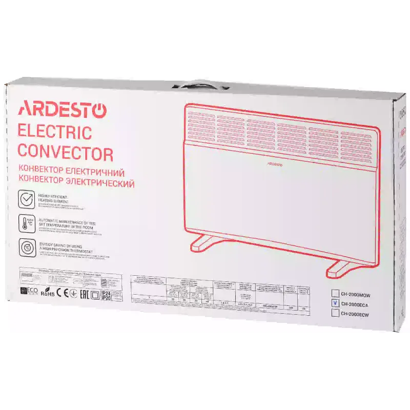 Θερμοπομπός Ardesto (CH-2000ECA)