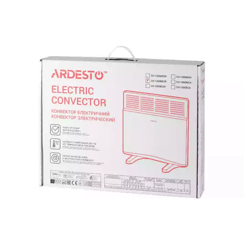 Θερμοπομπός Ardesto, White (CH-1000MCW)