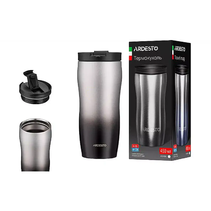 Termoskodelica Ardesto Metallic, Black (AR2645BM)