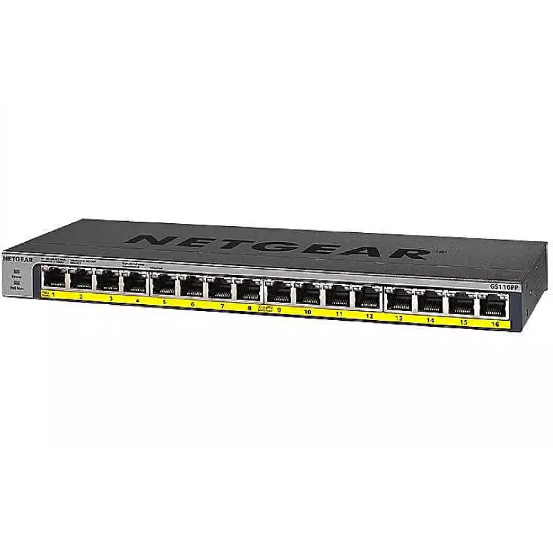 Превключвател Netgear GS116PP (GS116PP-100EUS)
