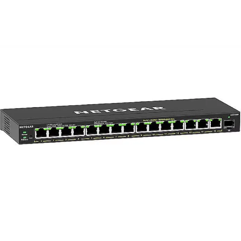 يُحوّل Netgear GS316EP (GS316EP-100PES)
