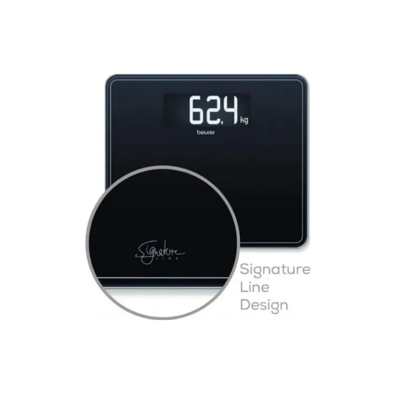 Básculas de suelo Beurer, Black (GS_410_SIGNATURE_LINE_BL)