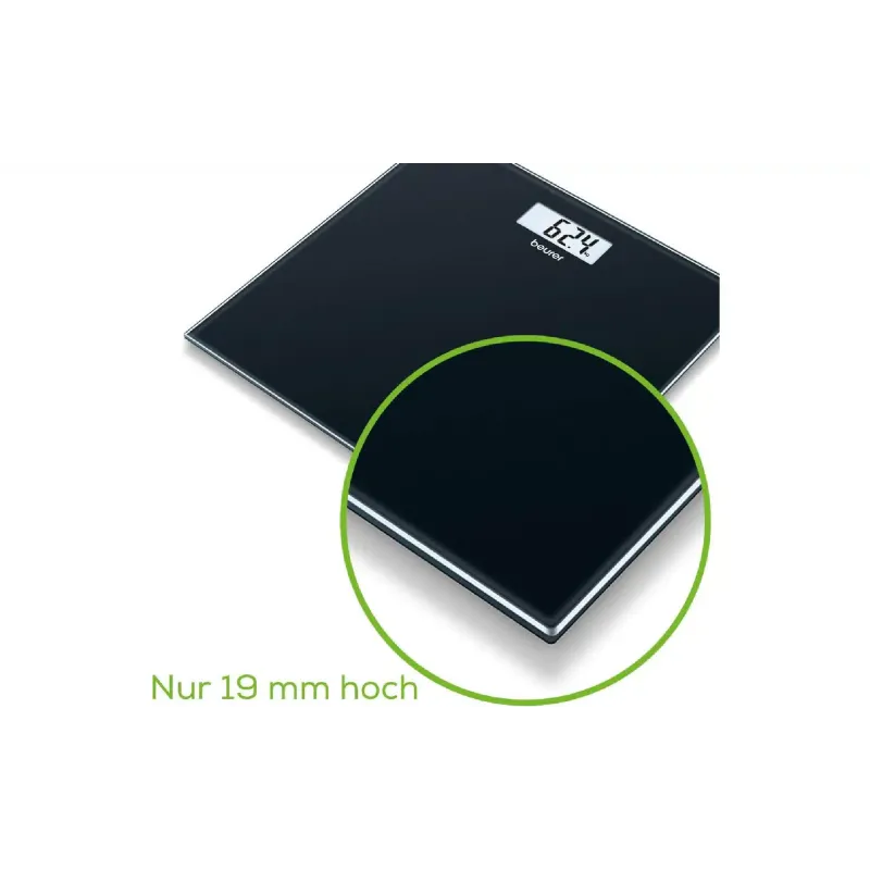 مقاييس الأرضية Beurer, Black (GS_10_BLACK)