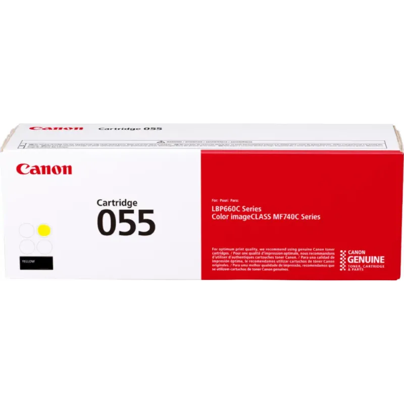 Cartucho Canon 055, Yellow (3013C002AA)