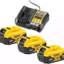 Polnilnik DeWALT (DCB1104P3)