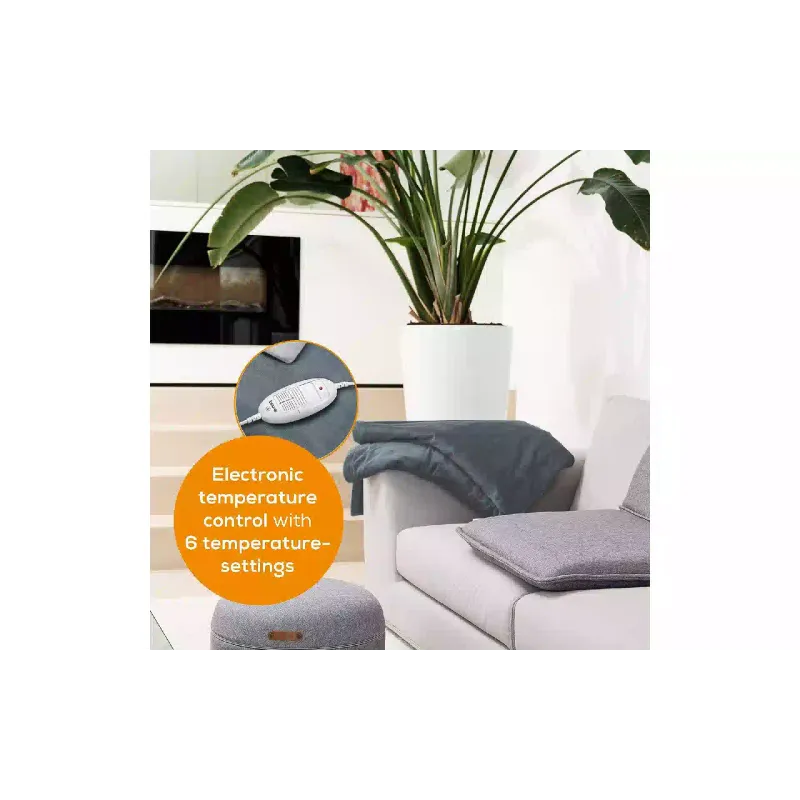 Elektromos takaró Beurer, Gray (HD_75_DARK_GREY)