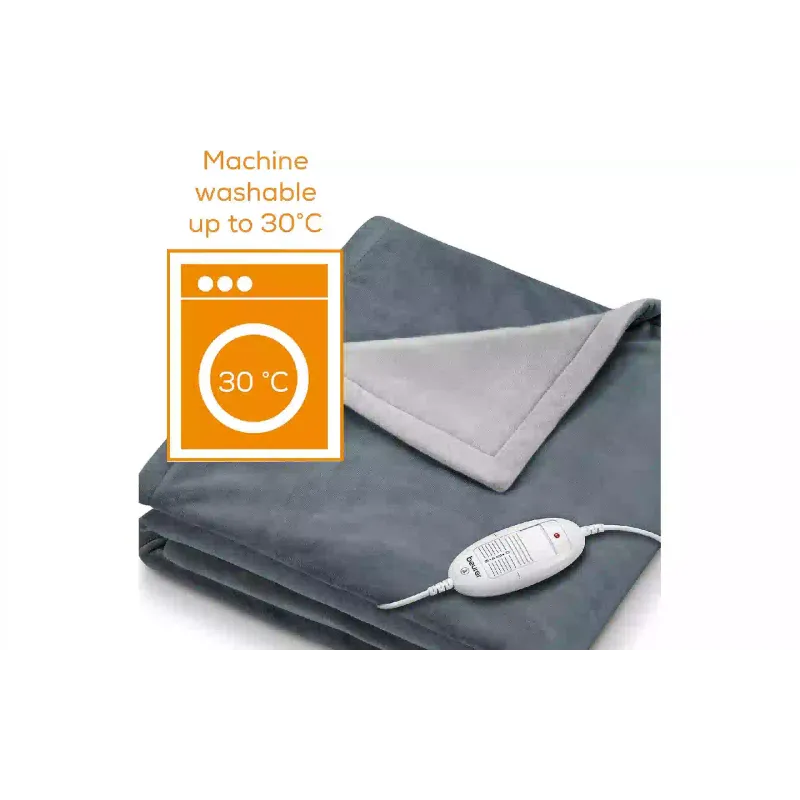 Elektromos takaró Beurer, Gray (HD_75_DARK_GREY)