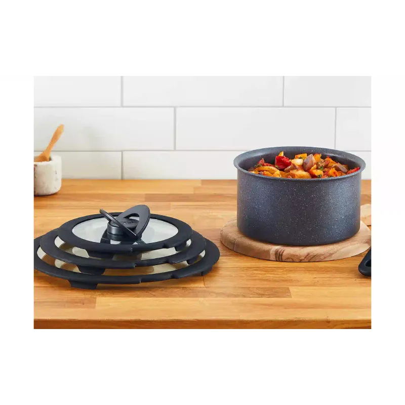 Капак Tefal Ingenio, Transparent Black (L9846553)