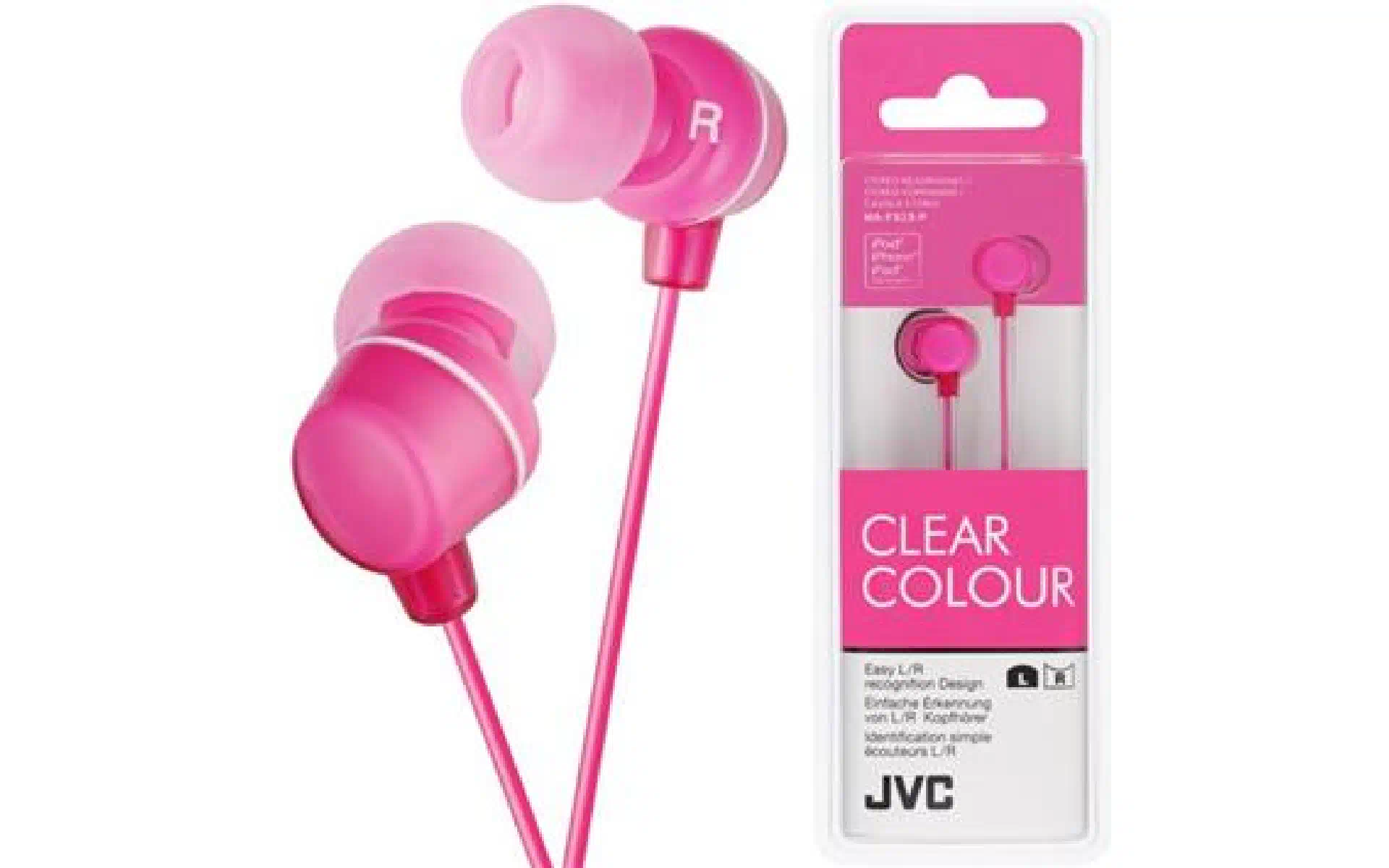 سماعات الرأس JVC (HA-FX23-P-E) سماعات الرأس JVC (HA-FX23-P-E)