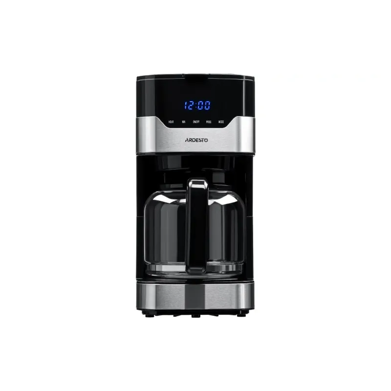 Кавоварка краплинна Ardesto (FCM-D3100), мелена кава, 1500 мл, Silver