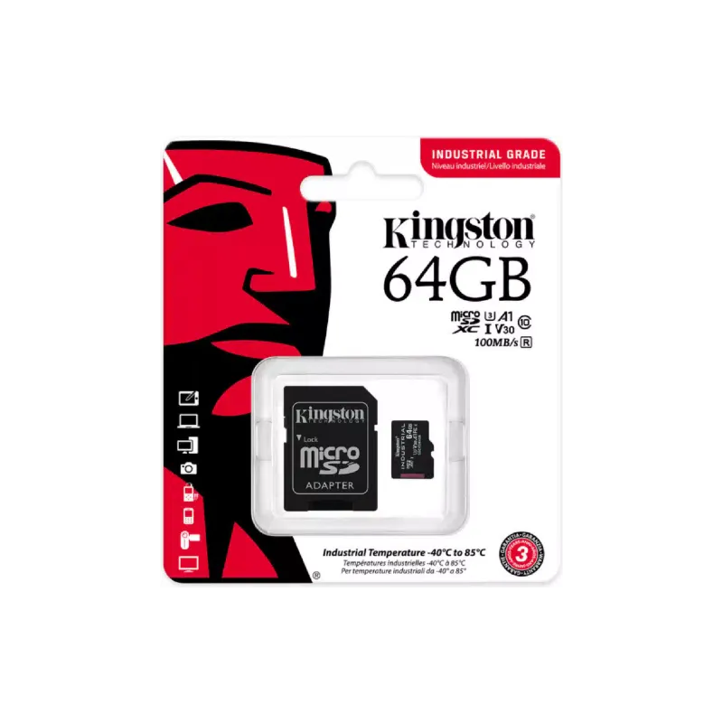 Memóriakártya Kingston Industrial (SDCIT2/64GB)