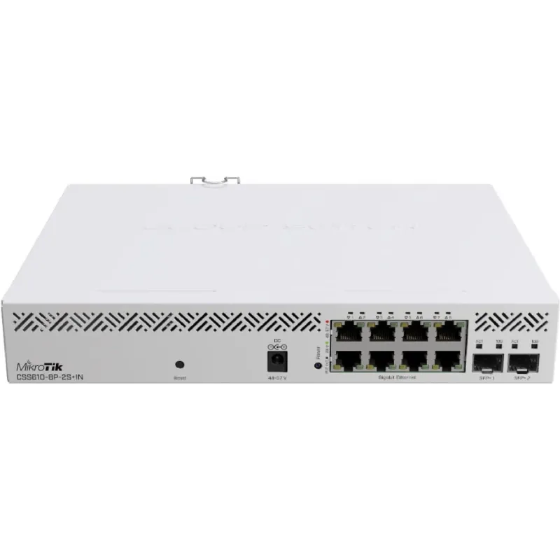 Превключвател MikroTiK (CSS610-8P-2S+IN)