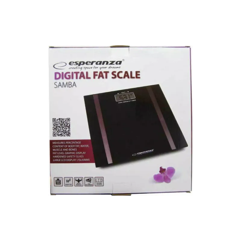 Floor scales Esperanza, Black (EBS018K)