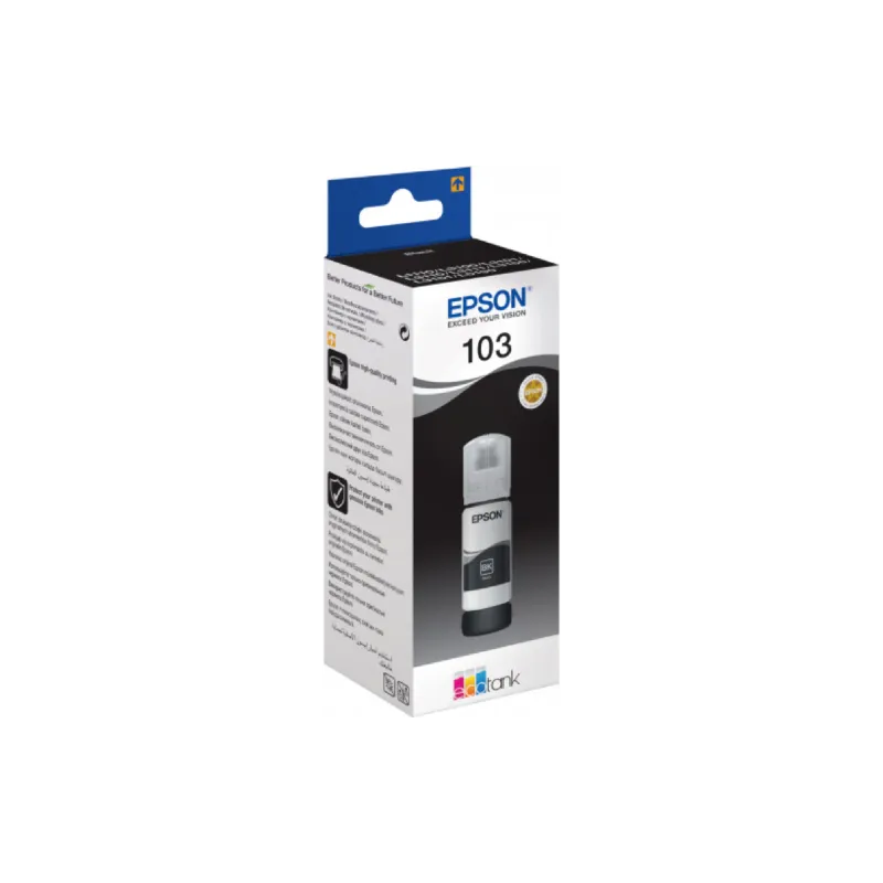 حبر Epson, Black (C13T00S14A)