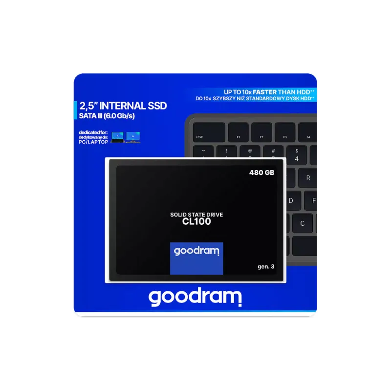 SSD-tároló Goodram (SSDPR-CL100-480-G3)