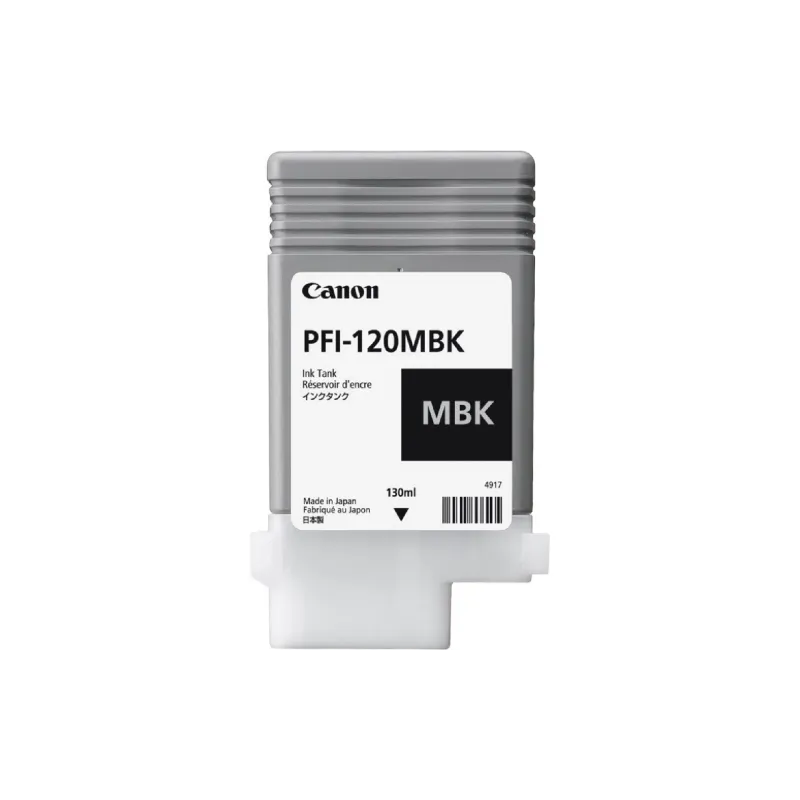 Tinta Canon PFI-120, Matte Black (2884C001AA)