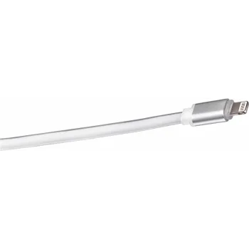 Kabel za polnjenje in sinhronizacijo Logan USB - Lightning, White (EL118-010WH)