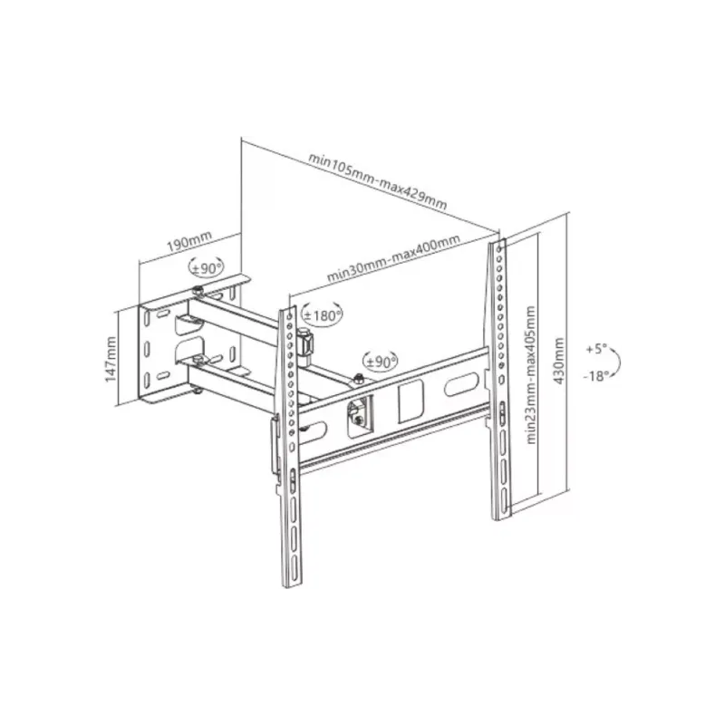 Кріплення для монітора Itech (PTRB-4ES)