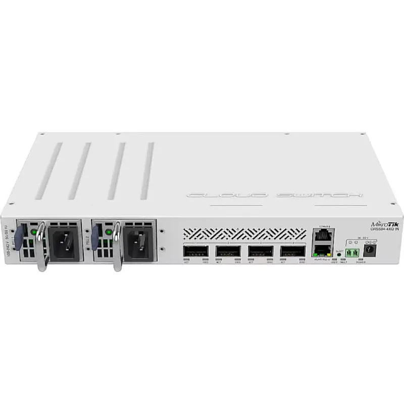 Комутатор MikroTiK  (CRS504-4XQ-IN)